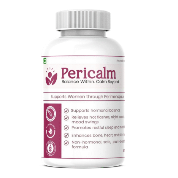 Pericalm™ – Ayurvedic Support for Perimenopause Relief